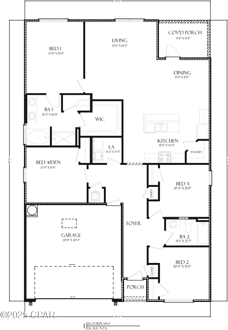 4884 Rosemary Street, Panama City, FL 32404 - #2