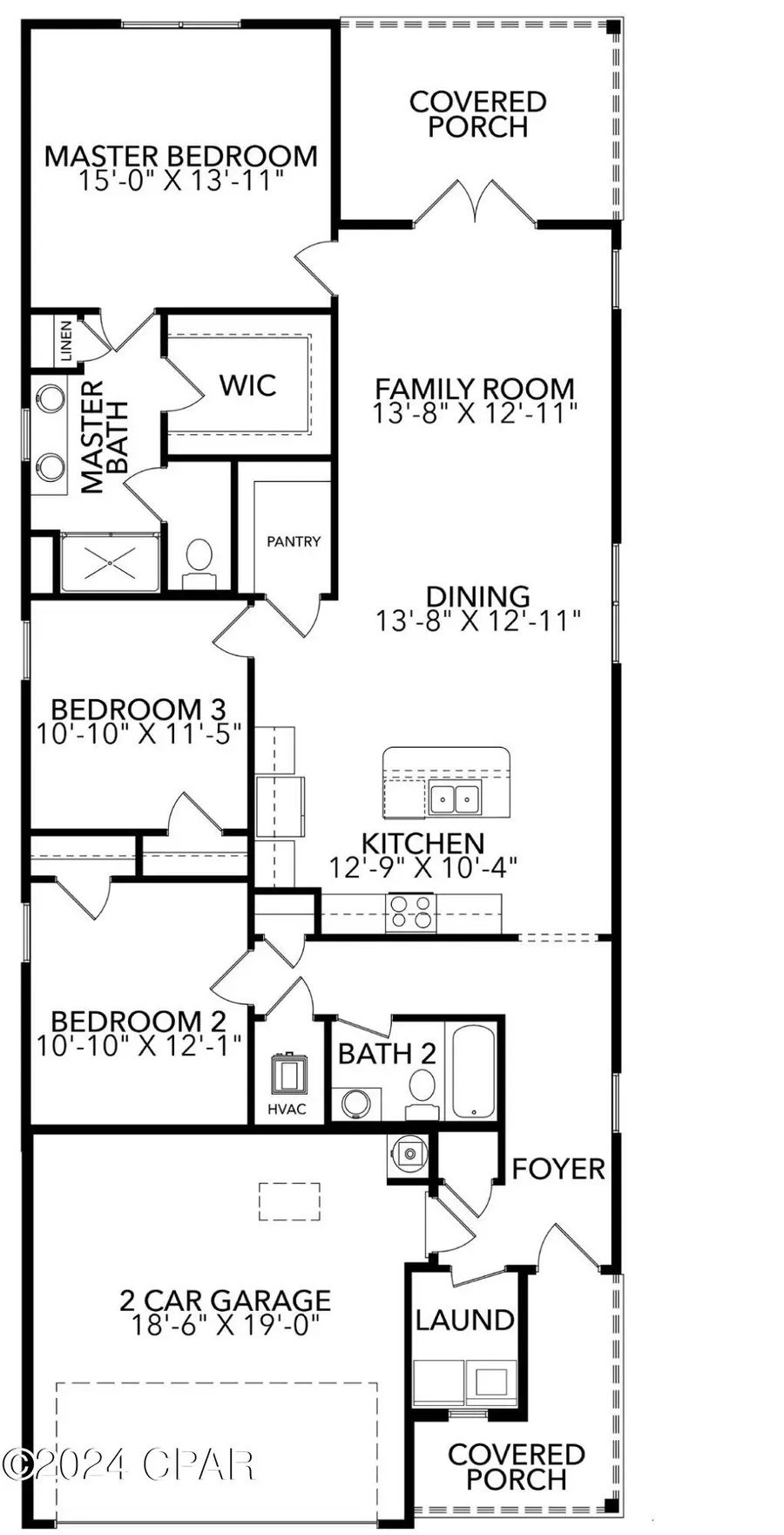 4888 Rosemary Street, Panama City, FL 32404 - #2