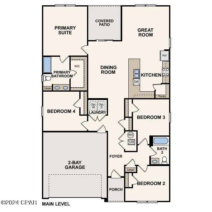 8639 Kildee Lane, Youngstown, FL 32466 - #2