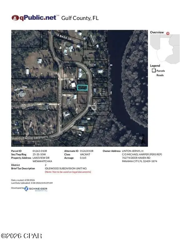 000 W Lakeview Drive, Wewahitchka, FL 32465 - #3