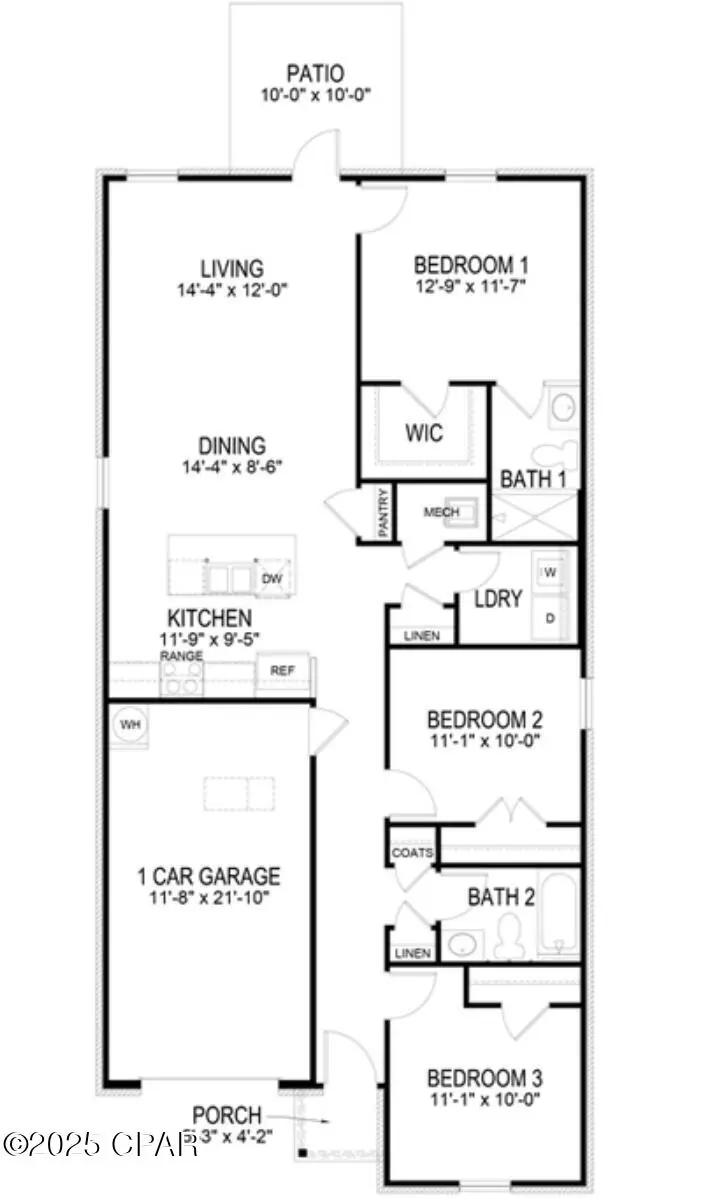 7361 John Levitow Lane, Panama City, FL 32404 - #2