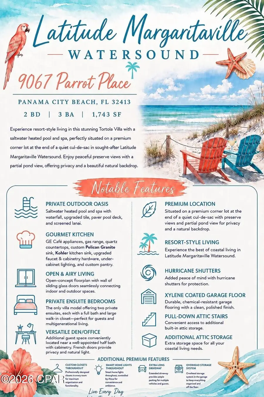 9067 Parrot Place, Panama City Beach, FL 32413 - #3