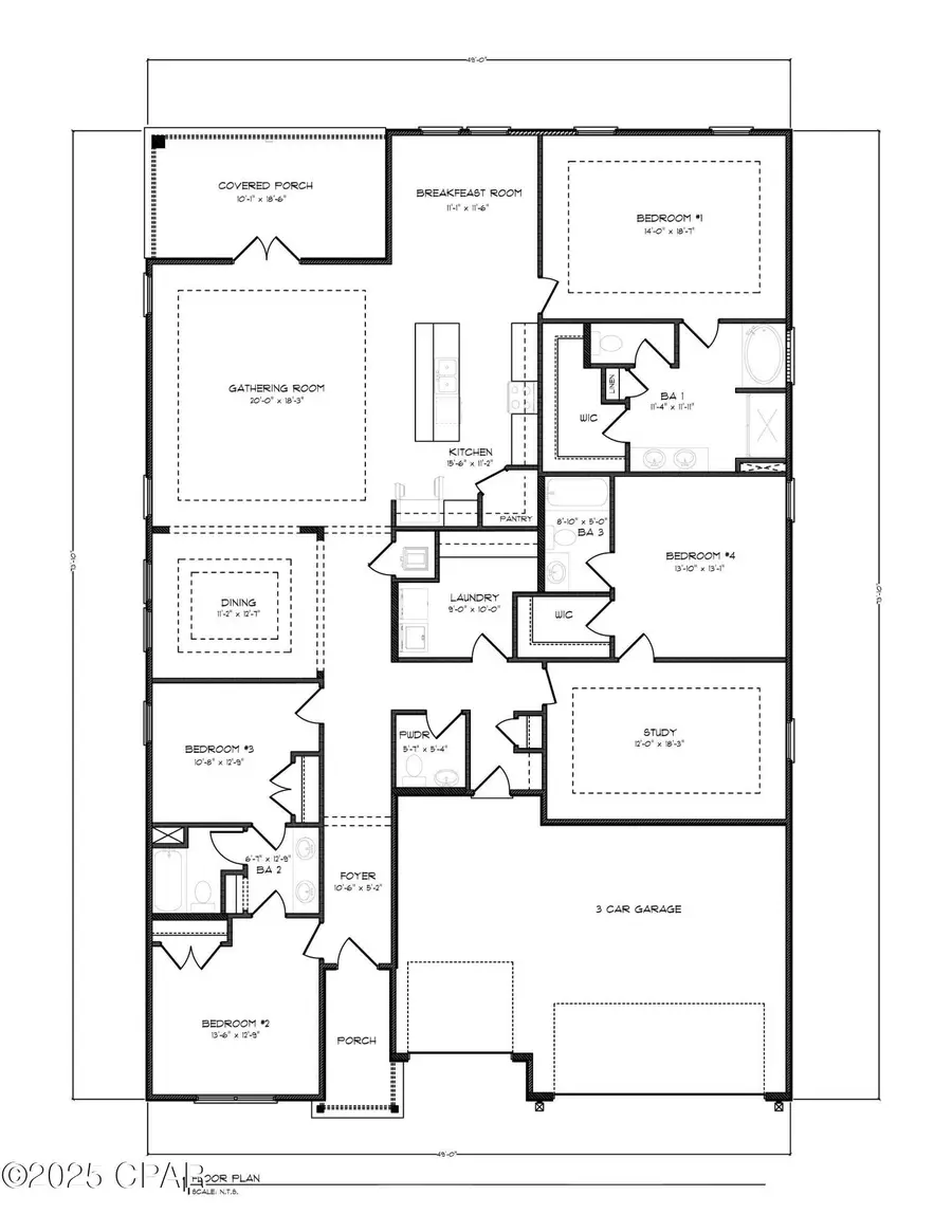 6514 Haskins Drive, Panama City, FL 32404 - #2