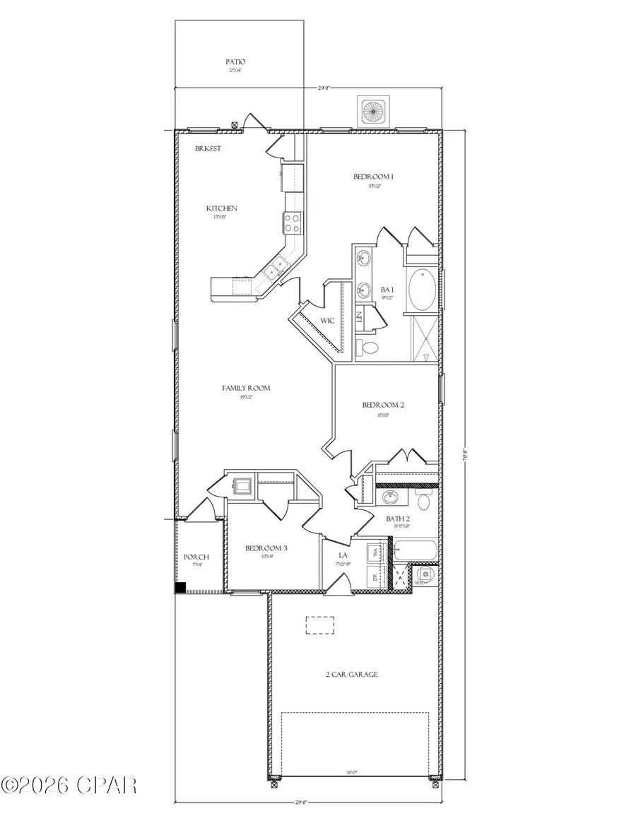 7526 Delancey Street, Panama City, FL 32404 - #2