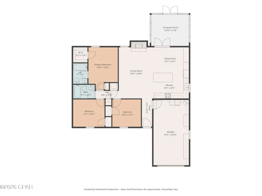 1206 Parker Drive, Panama City, FL 32401 - #2