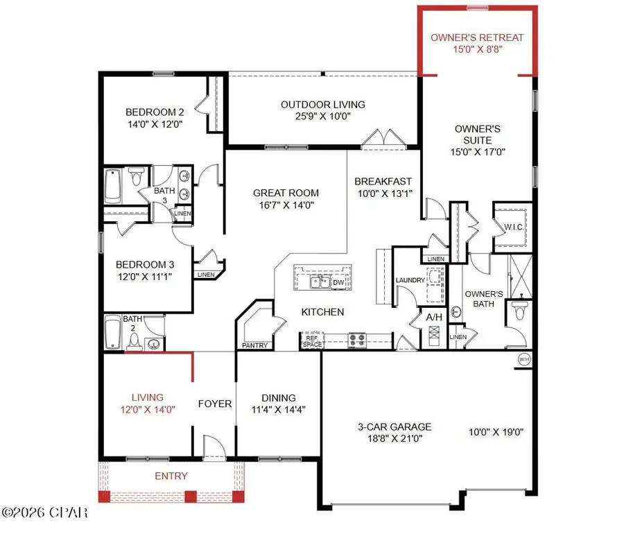 12804 Lake Merial Strand Drive #39, Panama City, FL 32409 - #2