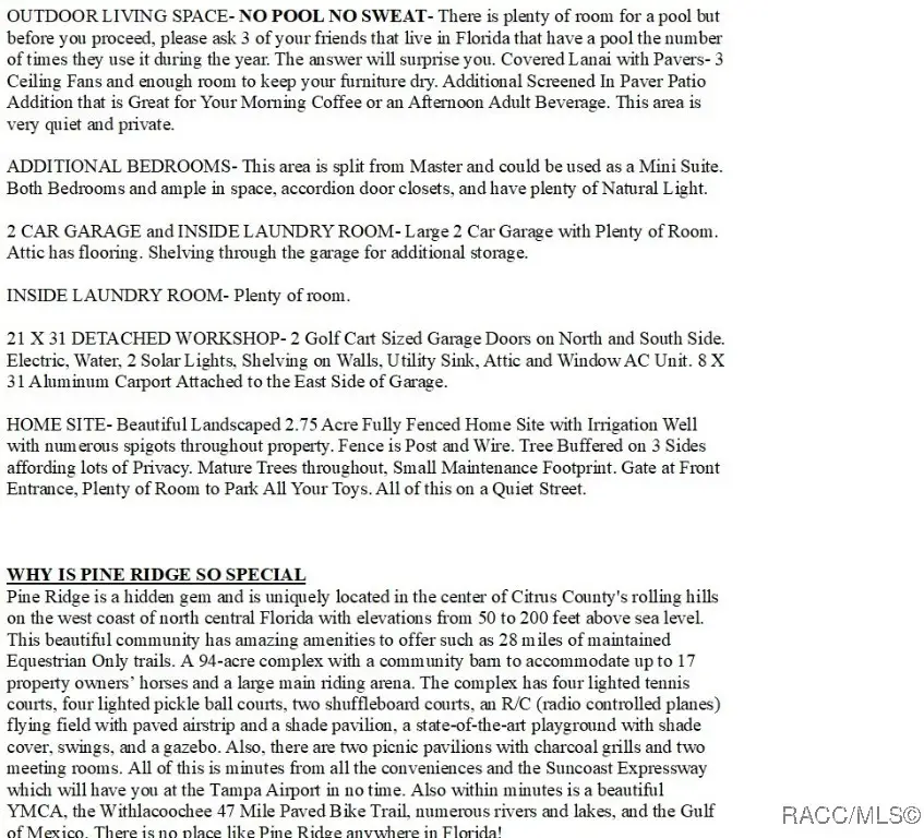 3153 N Stirrup Drive, Beverly Hills, FL 34465 - #3