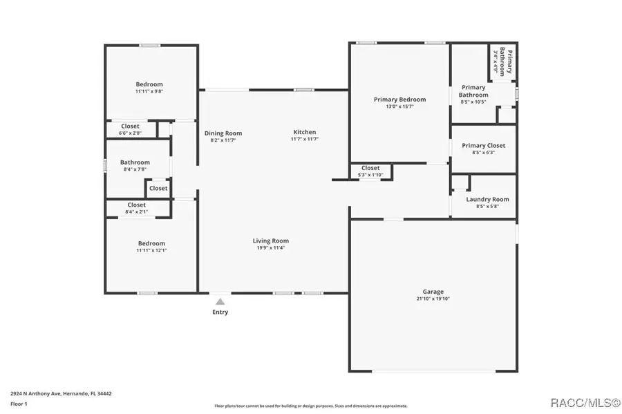 2924 N Anthony Avenue, Hernando, FL 34442 - #2