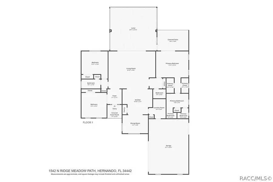 1542 N Ridge Meadow Path, Hernando, FL 34442 - #3