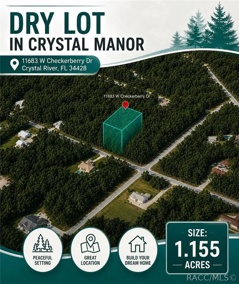 11683 W Checkerberry Drive, Crystal River, FL 34428 - #1