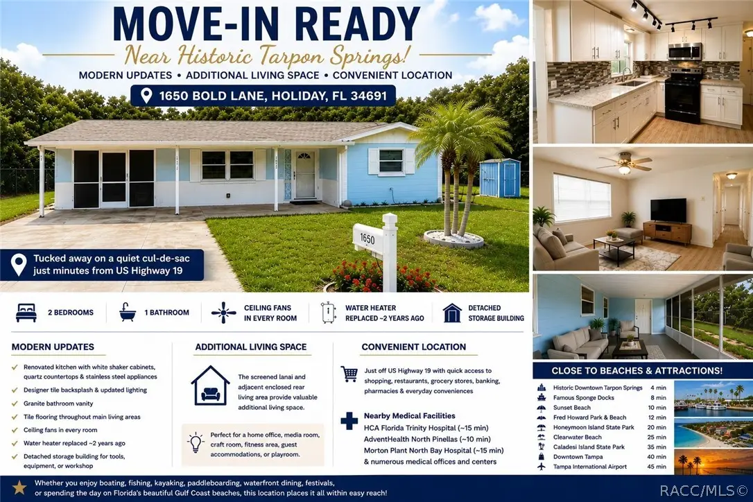 1650 Bold Lane, Holiday, FL 34691 - #1