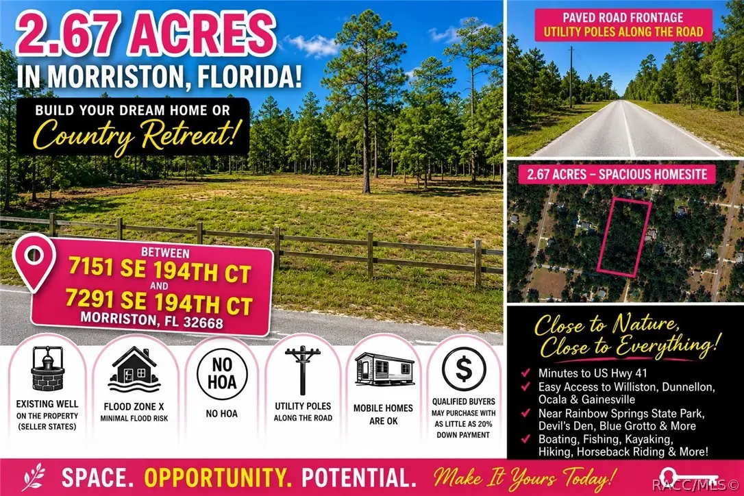 0 SE 194th Court, Morriston, FL 32668 - #1