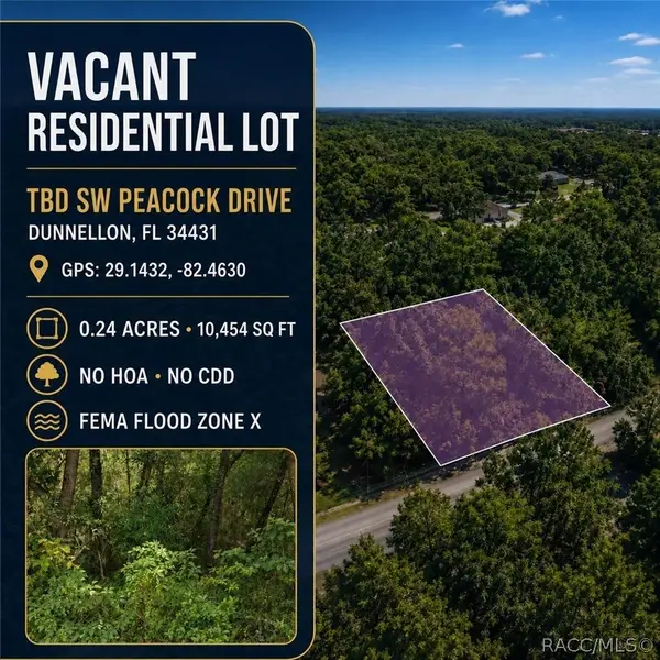 0 SW Peacock Drive, Dunnellon, FL 34431