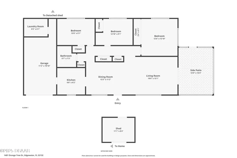 1401 Orange Tree Drive, Edgewater, FL 32132 - #3