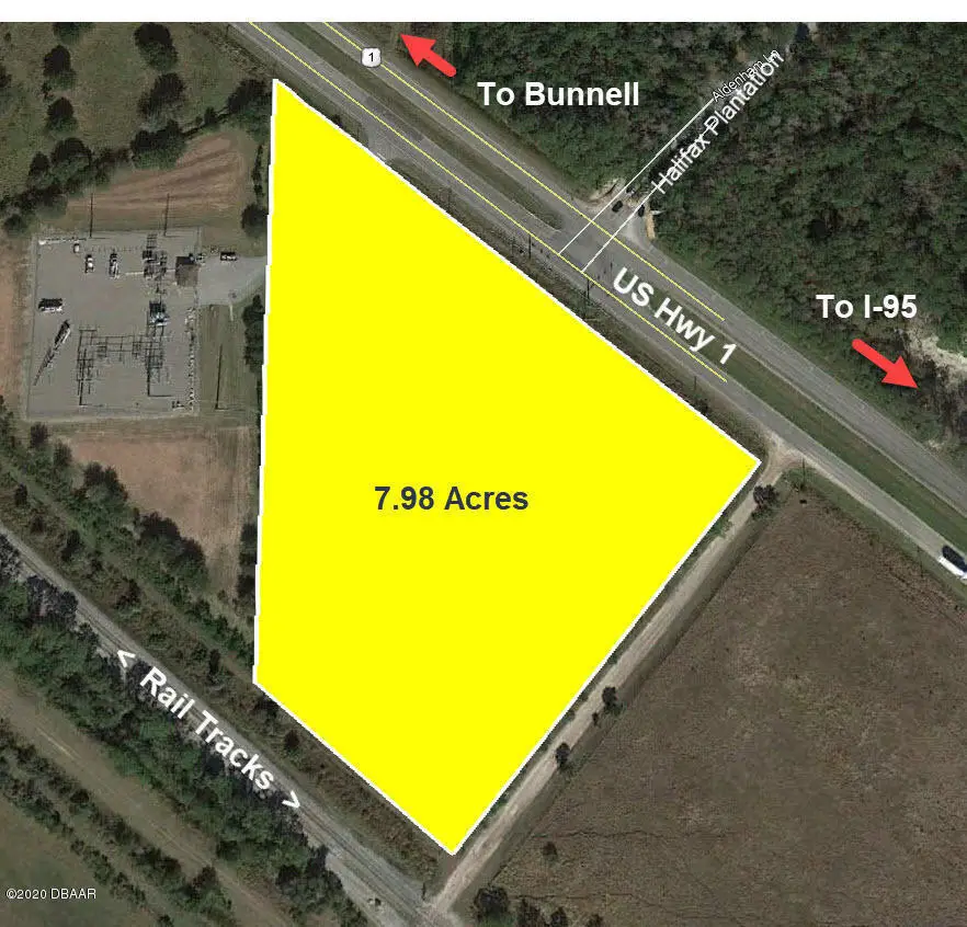 0 Us 1 (7.98 Ac) Highway, Bunnell, FL 32110 - Image #1