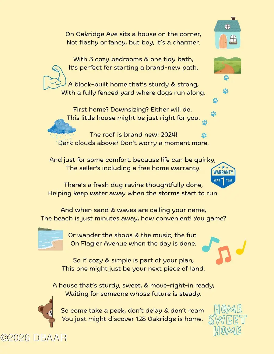 128 Oakridge Avenue, Edgewater, FL 32132 - #3