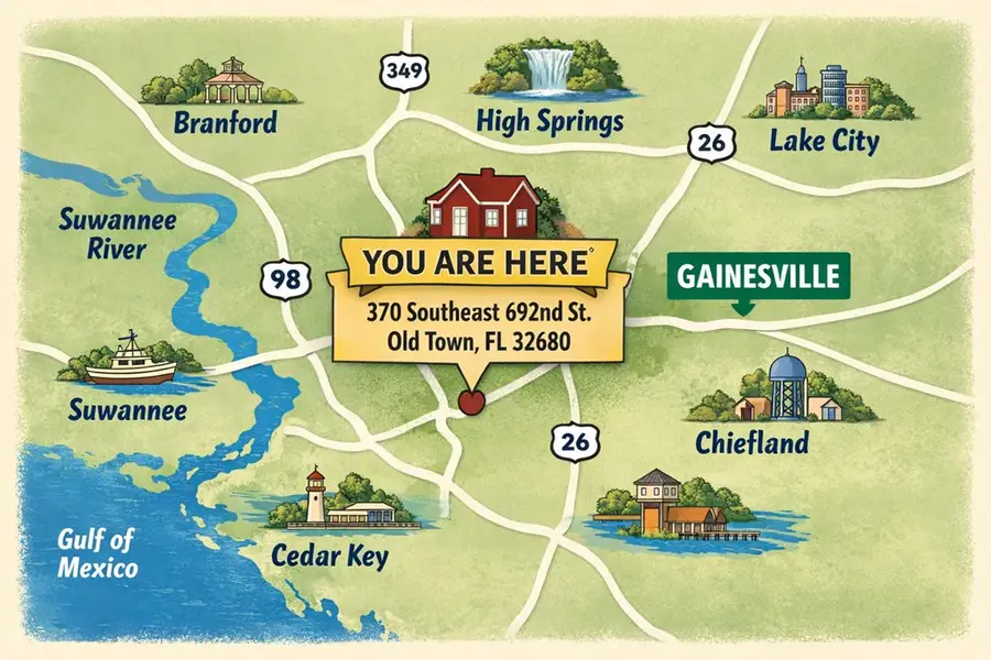 370 SE 692nd St, Old Town, FL 32680 - #3