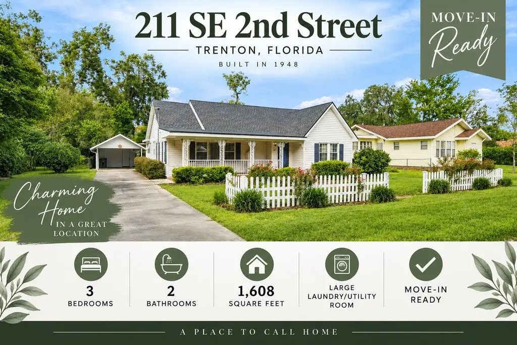 211 SE 2nd St, Trenton, FL 32693 - #1