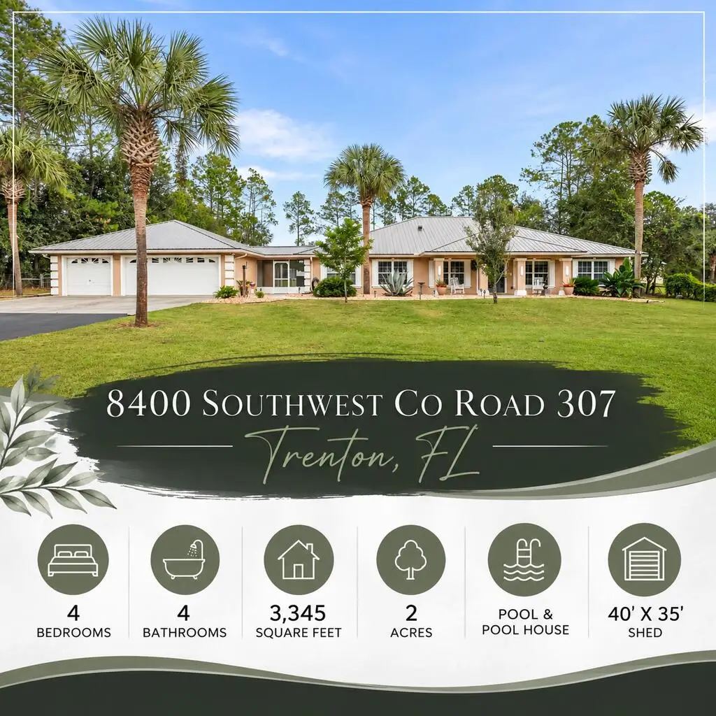 8400 SW County Road 307, Trenton, FL 32693 - #1