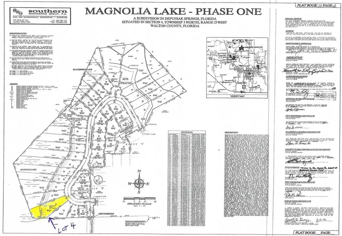 Lot 4 Magnolia Lake Drive #Lot 4, Defuniak Springs, FL 32433 - #1