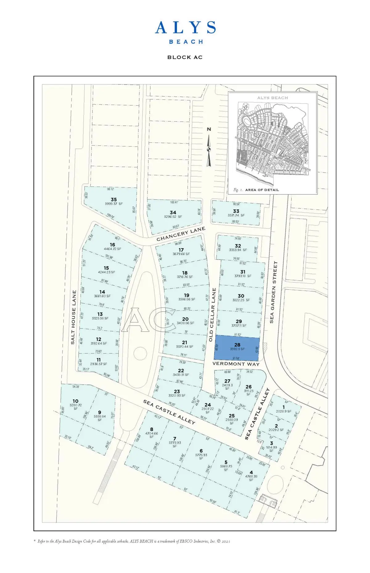 AC28 Sea Garden Street, Inlet Beach, FL 32461 - #1