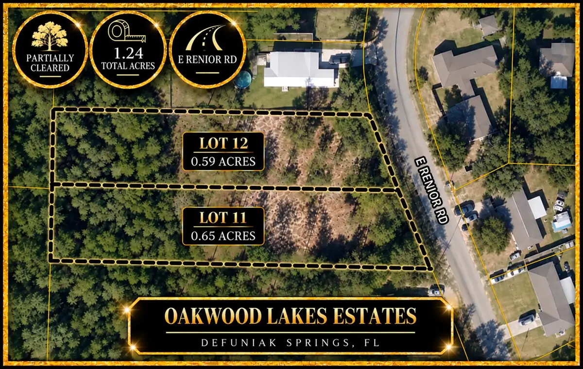 Lot 11&12 E Renoir Road, Defuniak Springs, FL 32433 - #1