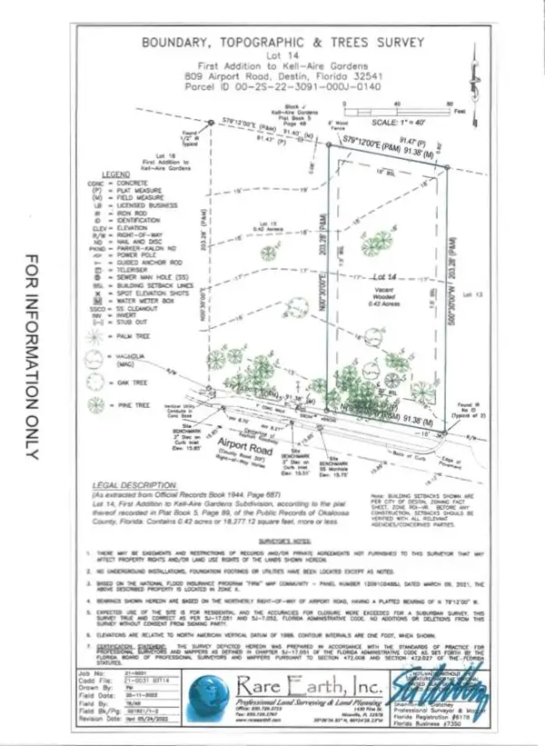 807 & 809 Airport Road, Destin, FL 32541