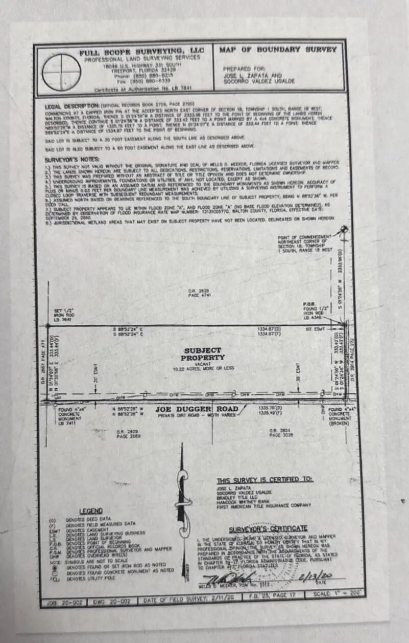 10 Acres Joe Dugger Road, Freeport, FL 32439 - Image #3