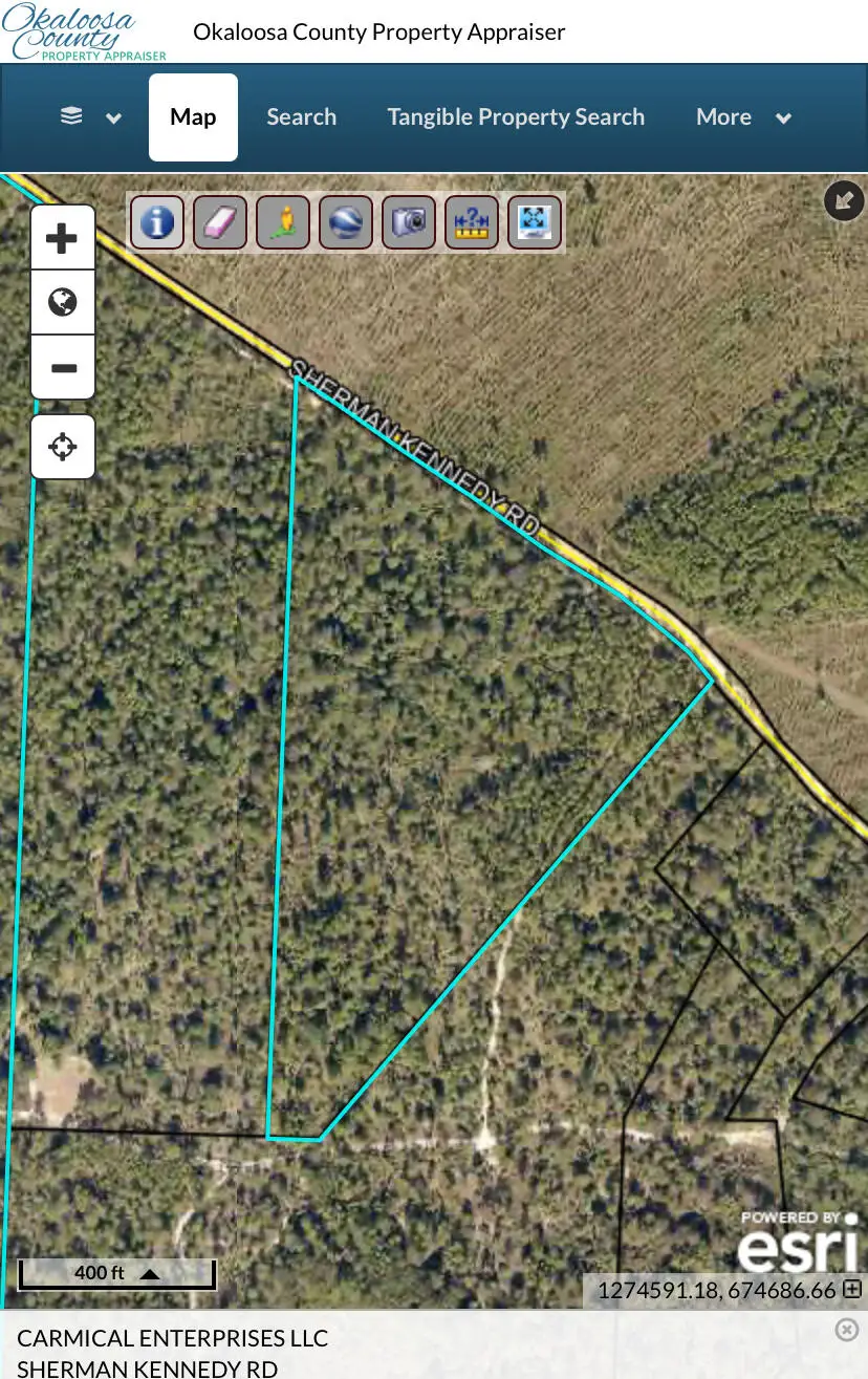 16 acres Sherman Kennedy Rd, Baker, FL 32531 - Image #2