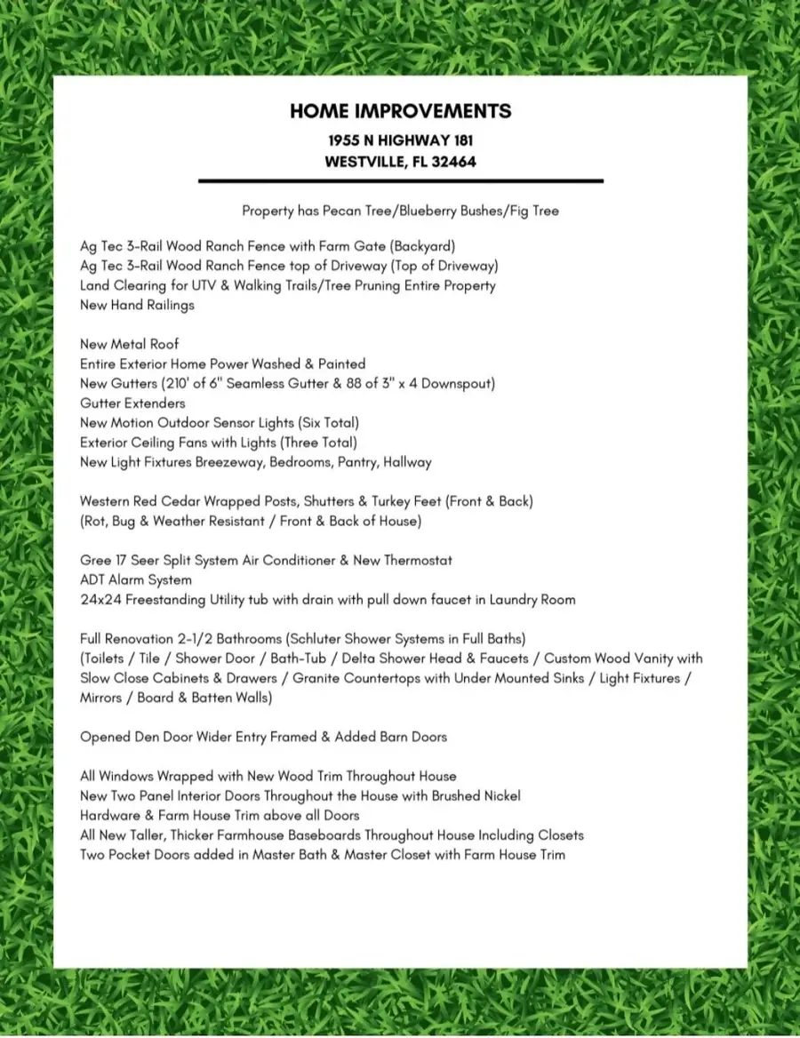 1955 N Highway 181, Westville, FL 32464 - #2