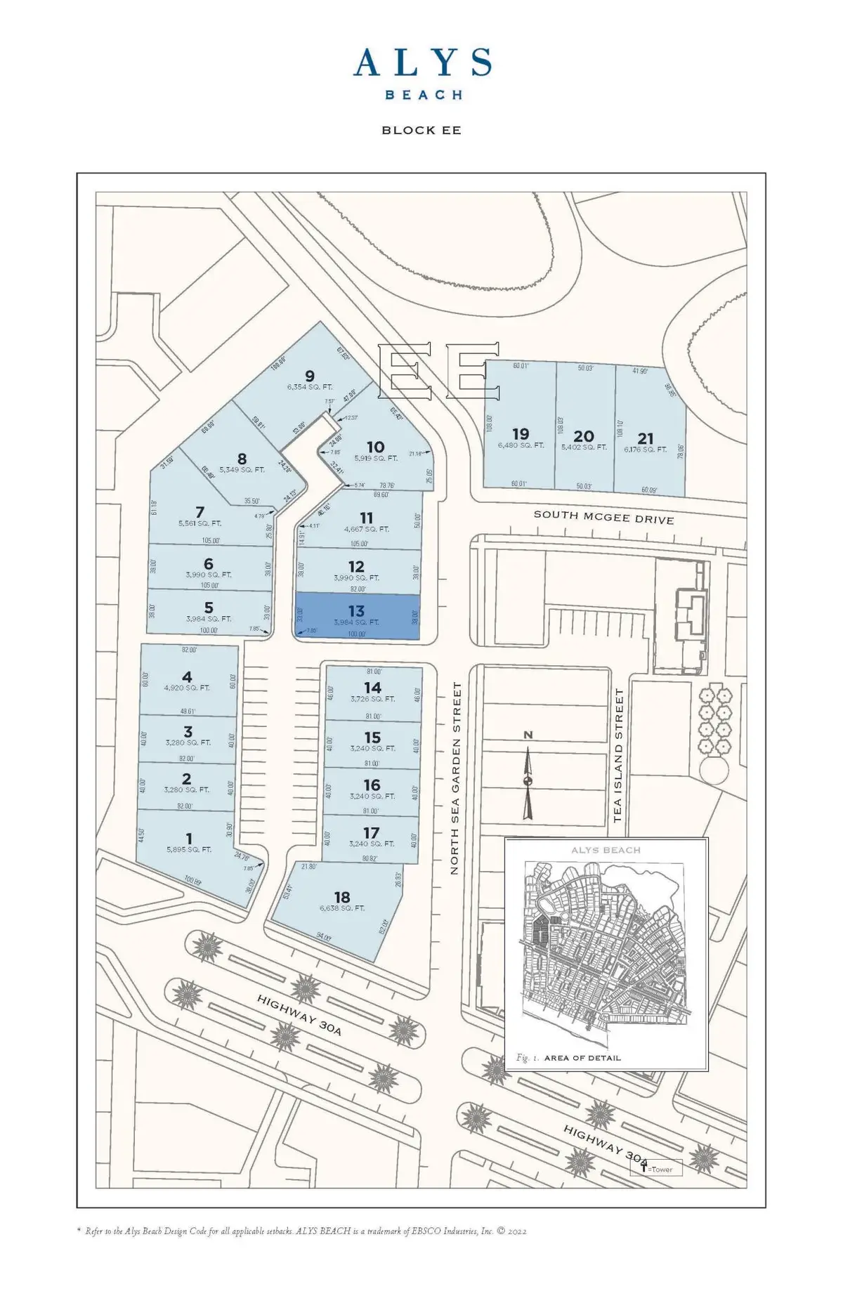 EE13 N Sea Garden Street, Inlet Beach, FL 32461 - Image #1