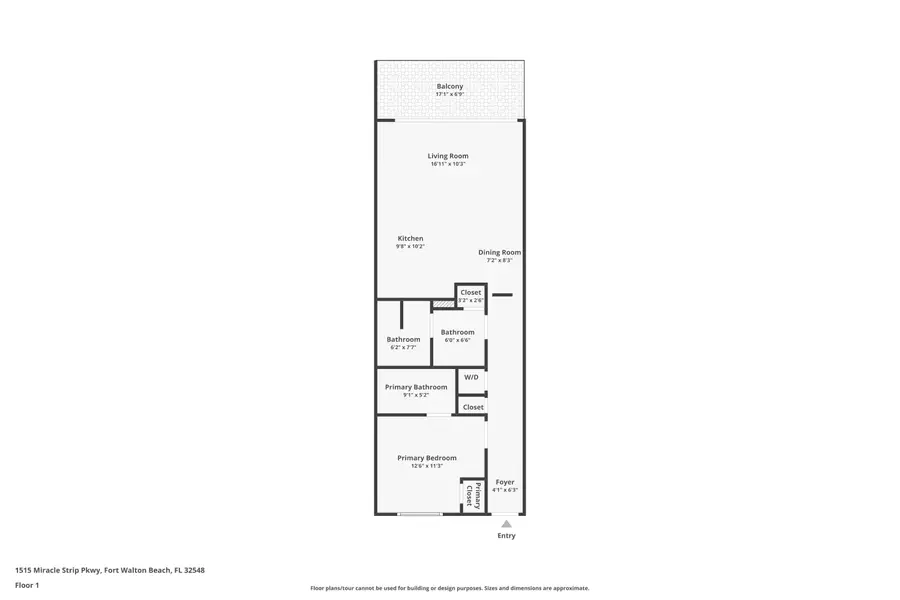 1515 SE Miracle Strip Parkway #205, Fort Walton Beach, FL 32548 - #2