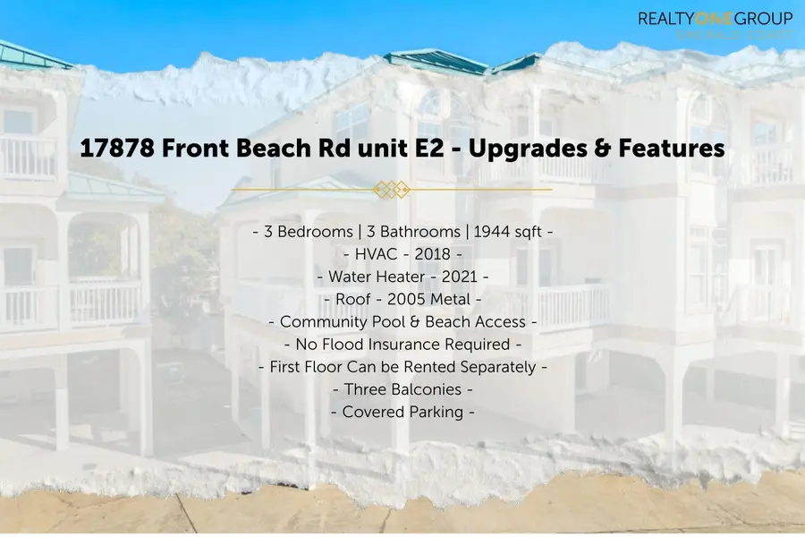 17878 Front Beach Road #UNIT E2, Panama City Beach, FL 32413 - #2