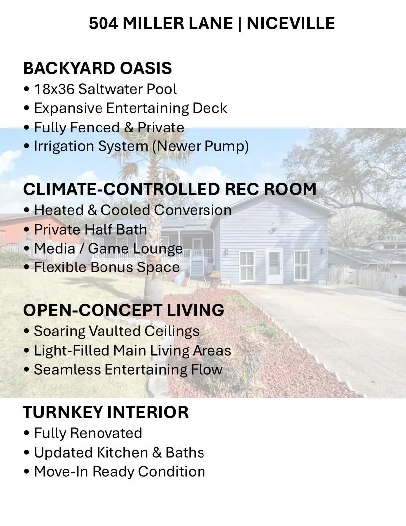 504 Miller Lane, Niceville, FL 32578 - #2