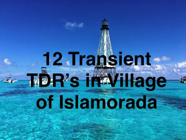 12 Tdr's, Windley Key, FL 33036