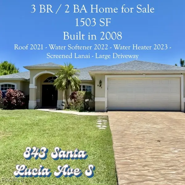 843 Santa Lucia Avenue S, Lehigh Acres, FL 33974