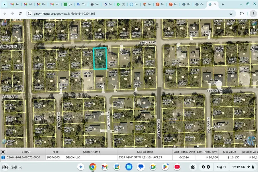 3309 62nd Street W, Lehigh Acres, FL 33971 - #3