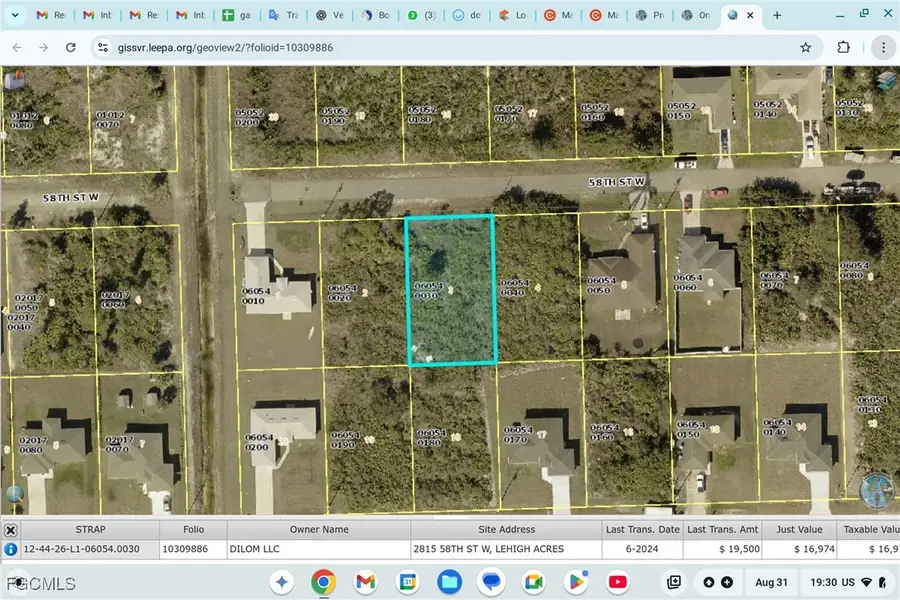 2815 58th Street W, Lehigh Acres, FL 33971 - #2