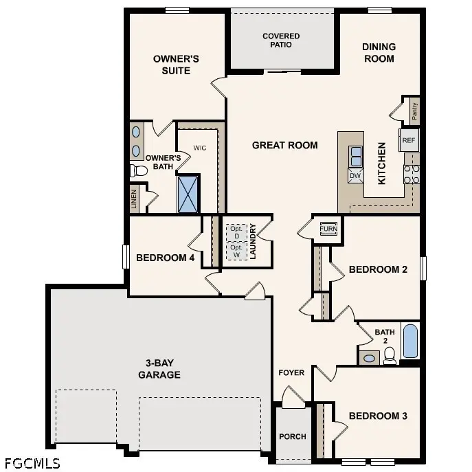 2230 SW 1st Street, Cape Coral, FL 33991 - #2