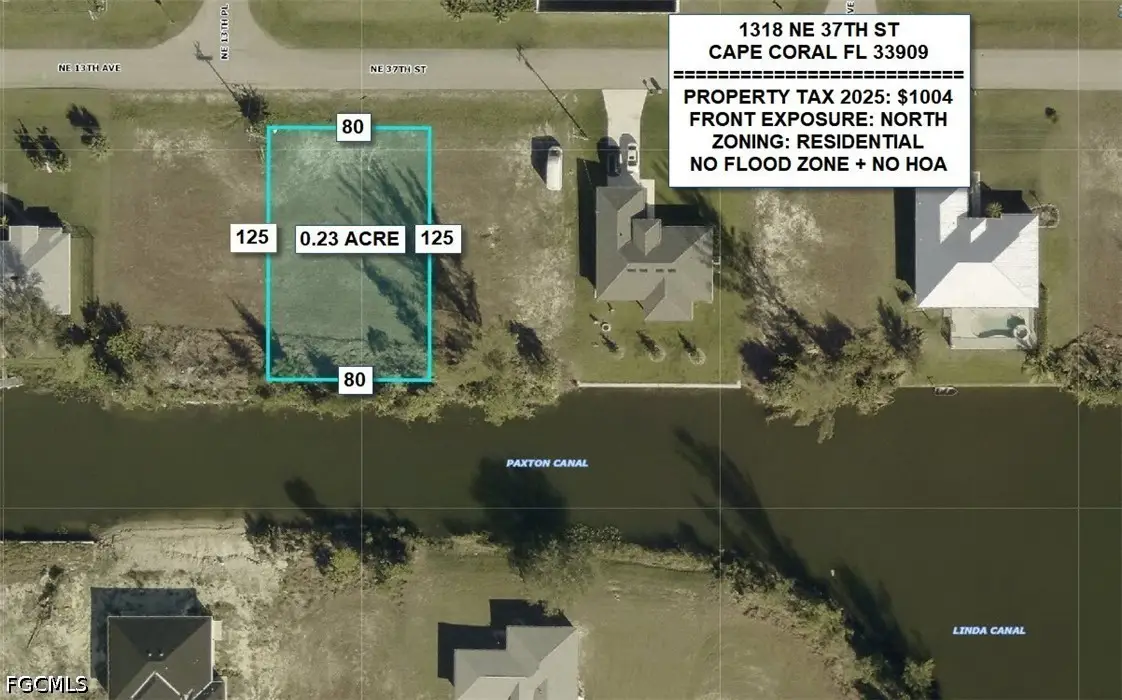 1318 NE 37th Street, Cape Coral, FL 33909 - #1