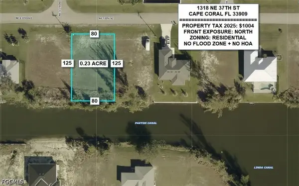 1318 NE 37th Street, Cape Coral, FL 33909