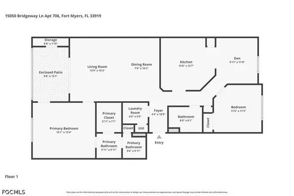 15050 Bridgeway Lane #706, Fort Myers, FL 33919