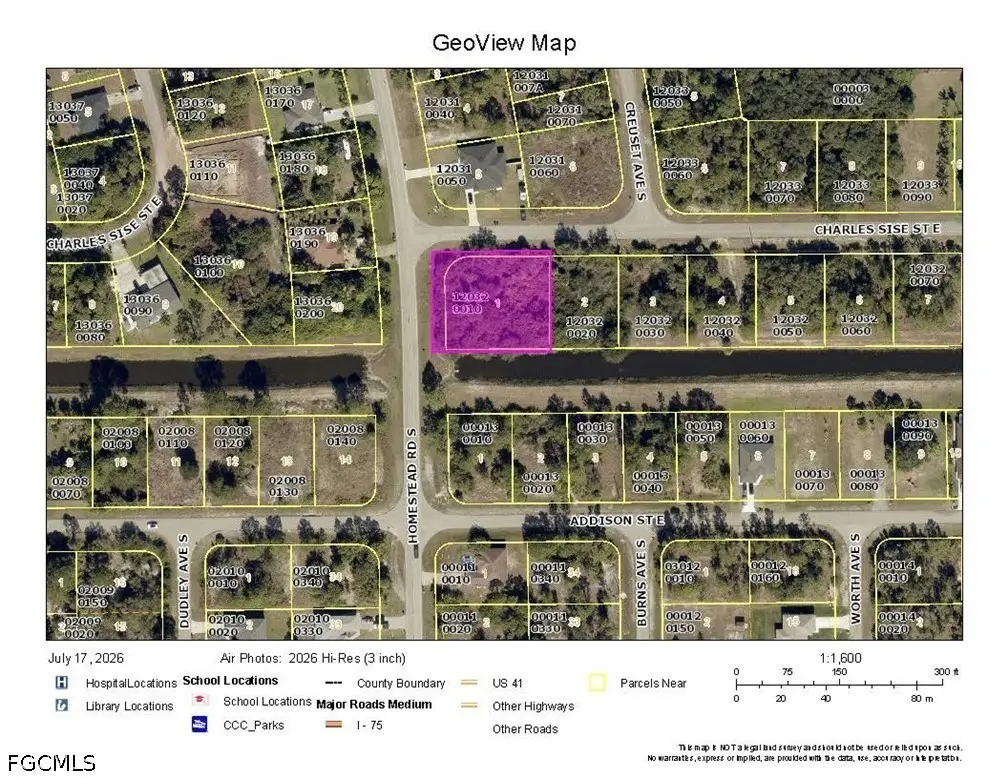 600 Charles Sise Street E, Lehigh Acres, FL 33974 - #1
