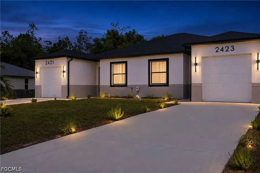 2421/2423 Herb Avenue S, Lehigh Acres, FL 33973 - #2