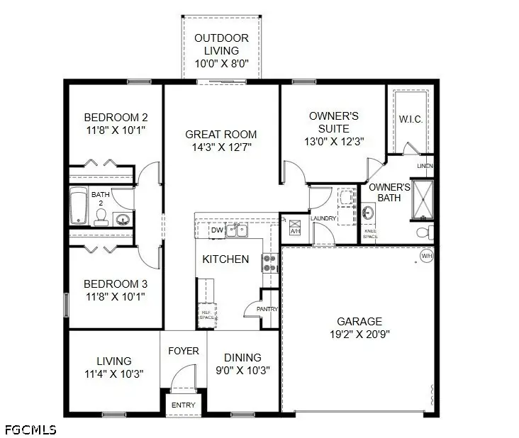 2204 Christopher Avenue N, Lehigh Acres, FL 33971 - #2
