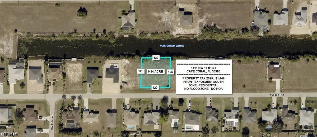 1411 NW 11th Street, Cape Coral, FL 33993 - #1