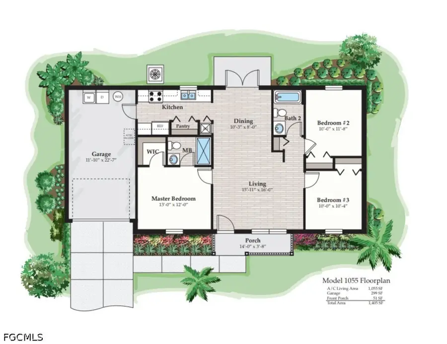 1011 Lakeside Drive, Lehigh Acres, FL 33974 - #2