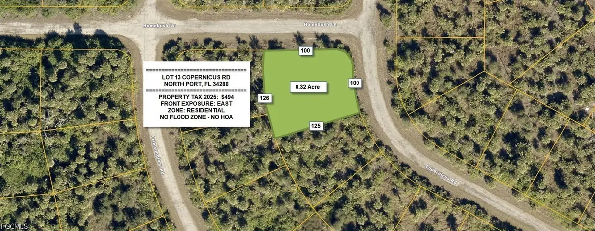 Lot 13 Copernicus Road, North Port, FL 34288 - #1