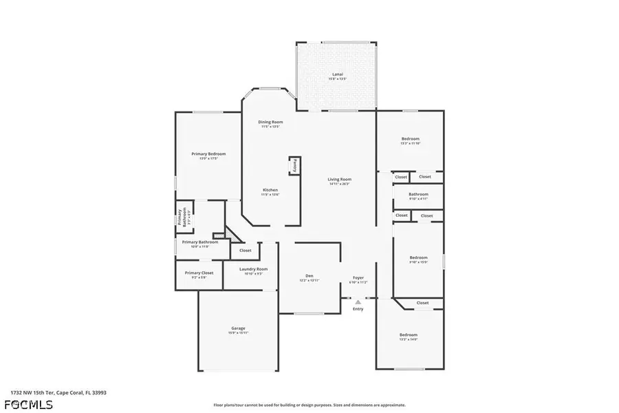 1732 NW 15th Terrace, Cape Coral, FL 33993 - #3