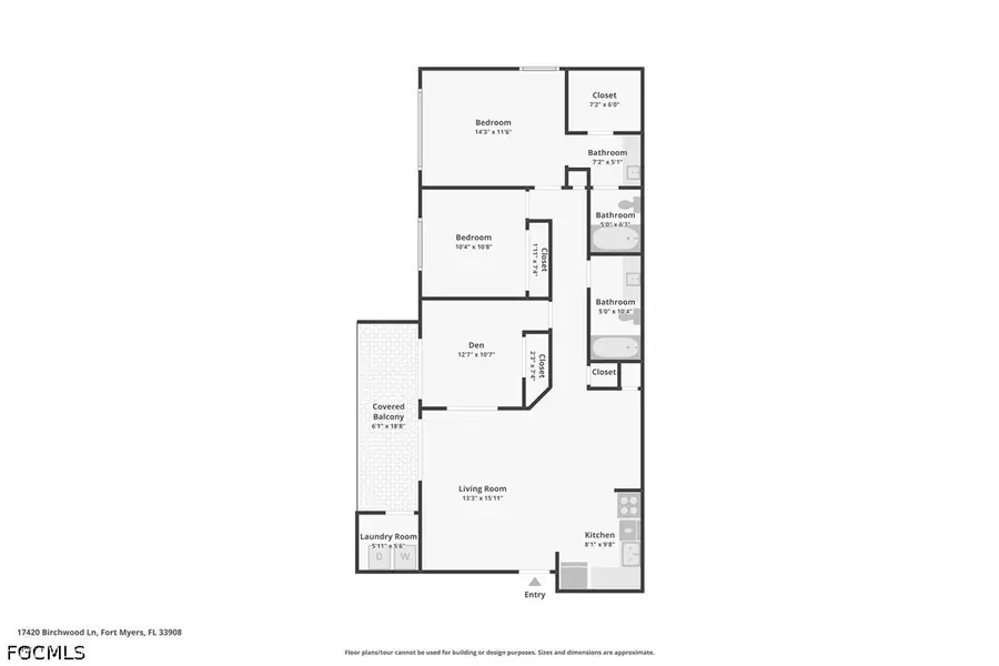 17420 Birchwood Lane #5, Fort Myers, FL 33908 - #2